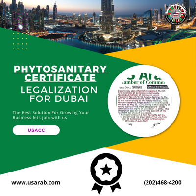 UAE Phytosanitary Certificate Legalization